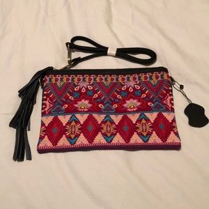 NWT Johnny Was Embroidered Wristlet